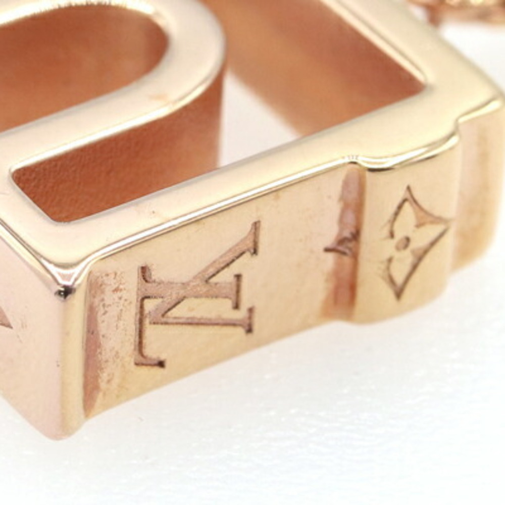 LOUIS VUITTON Gold Necklace - Picture 4 of 5